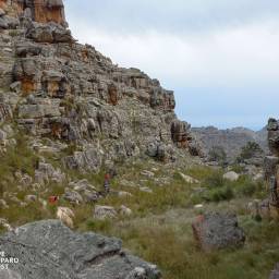 Hiking down Engelsmanskloof